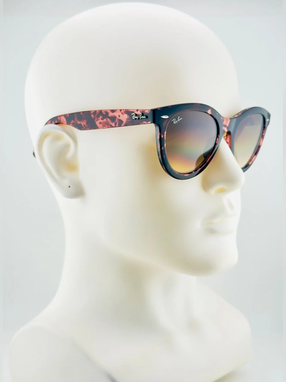 Ray-Ban Wayfarer Way Women’s Sunglasses RB2241 Polished pink Havana Brown Lenses